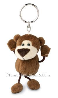 Bear plush key holder