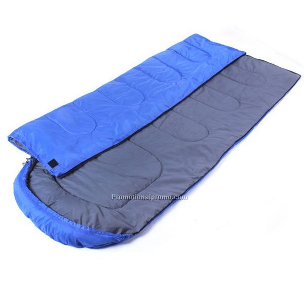 Outdoor camping inflatable adult sleeping bag with pillow