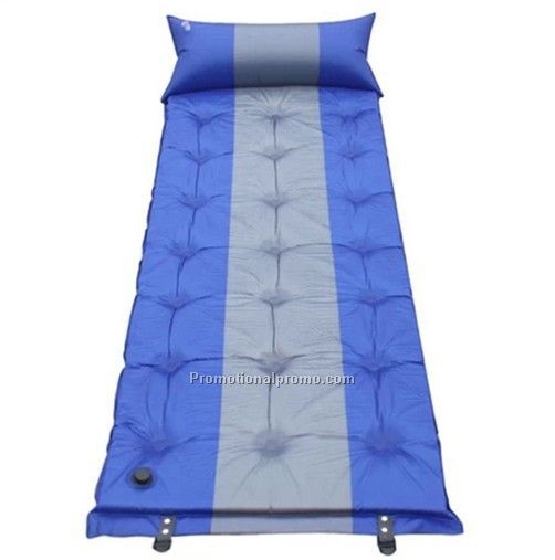 Outdoor sports camping inflatable air bed with pillow