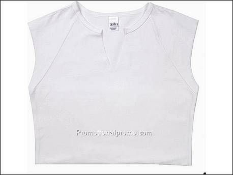 Bella T-Shirt Slit-V Raglan, White
