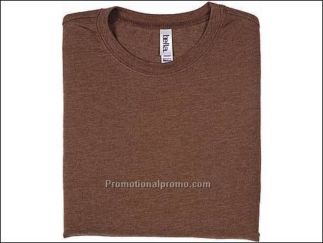 Bella T-shirt 50/50 Jersey S/S, Heather Brown