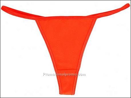 Bella Underwear Bikini Thong, Orange