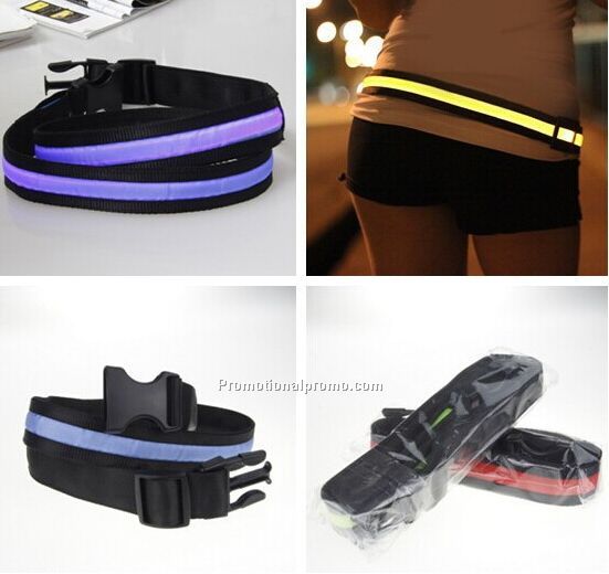 Sports LED flashing belt
