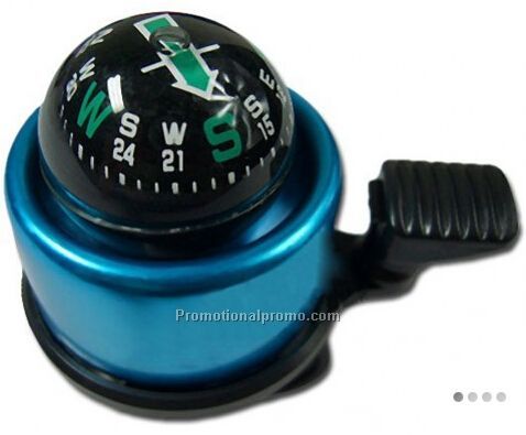 Bicycle Safety Ring Alarm Bell and Compass