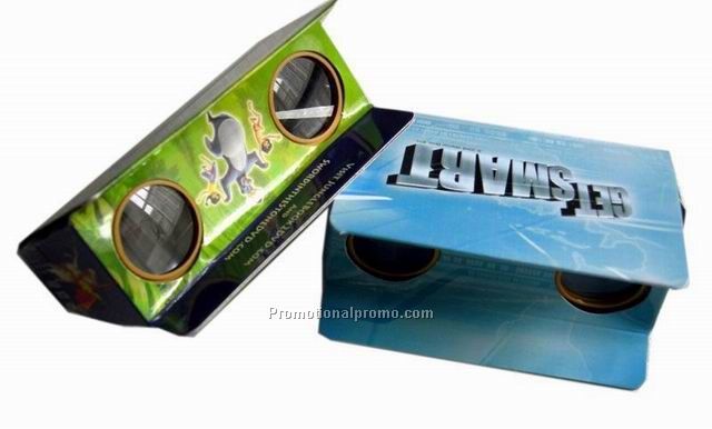 Imprinting Paper Folding Binoculars White Board