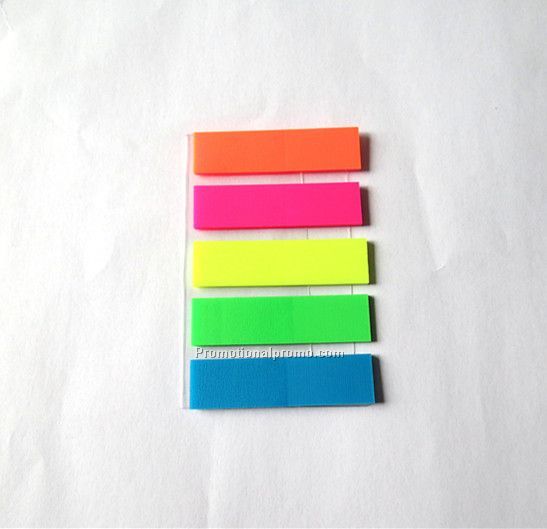 Plastic 5 color tabs