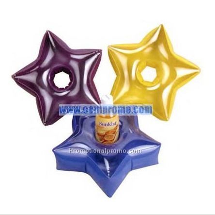 promotional Inflatable Star Shape Drink Holder