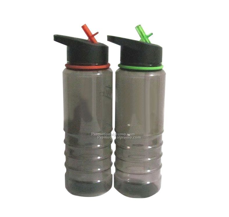 Custom 750ML Sports Bottle with Straw