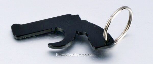 Gun shape aluminium bottle opener