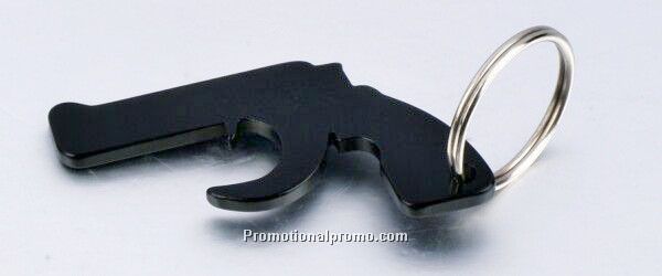 Gun shape aluminium bottle opener