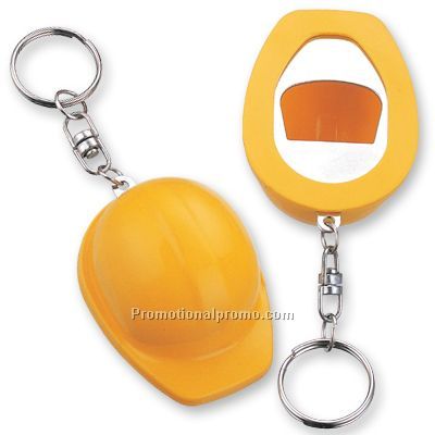 Helmet Bottle Opener Keychain , Keyring