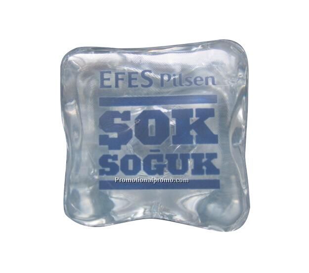 Ice Cube Shaped Opener Keychain