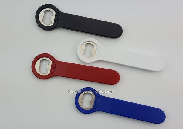 Plastic coaster with bottle opener,Very convenient and practical with concise design