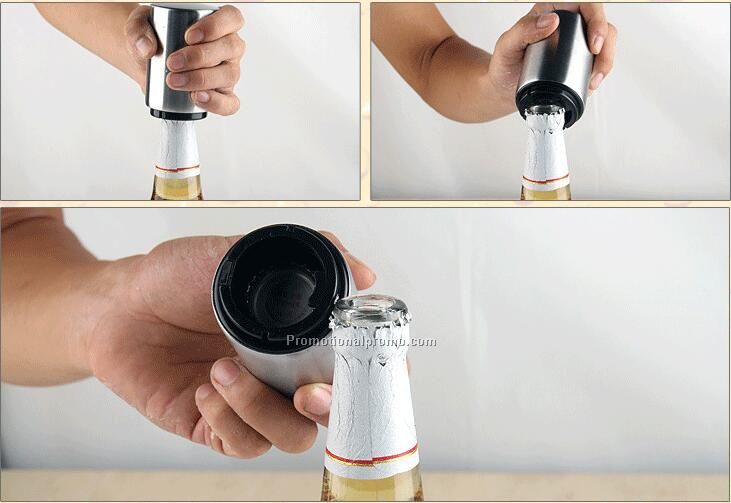 Round Stainless Steel Bottle opener
