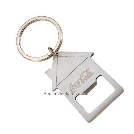 House Shape Keychain Opener