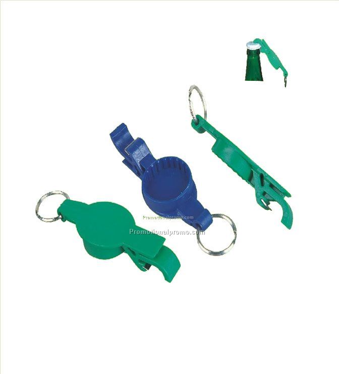 Plastic bottle opener