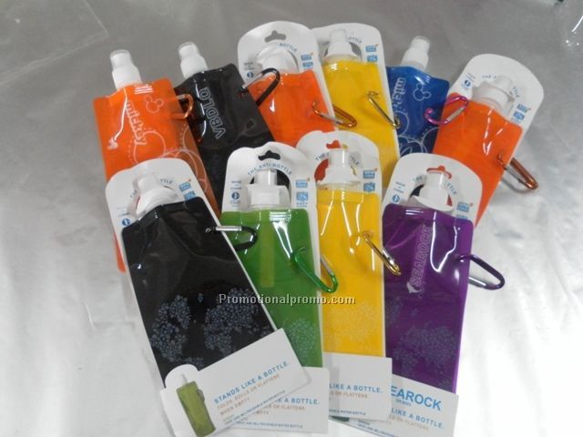 17oz Foldable Reusable Water Bottle