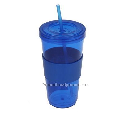 PS straw bottle