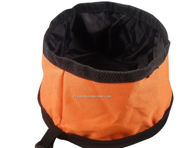 Foldable fabric dog bowl printing logo product