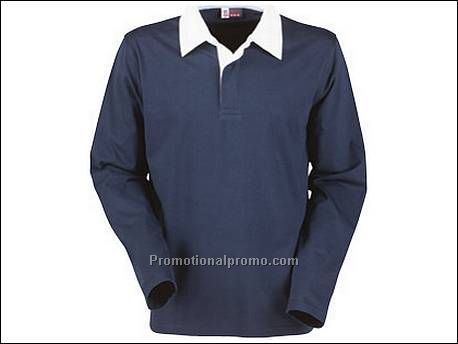 Brisbane rugby shirt. Witte knopenlij...