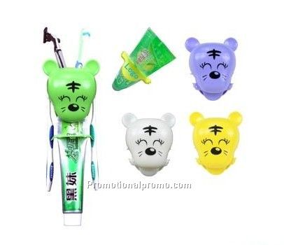Little Tiger Toothbush & Toothpa Holder