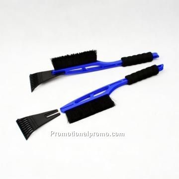 Ice scraper brush