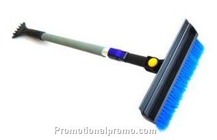 Ice scraper brush