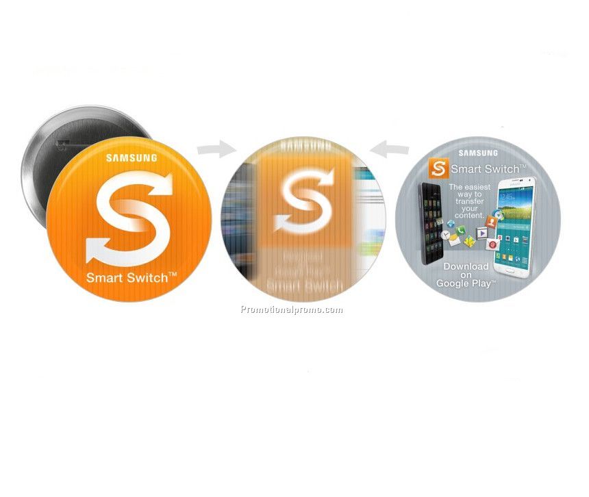 3D lenticular button