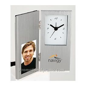 CARDIN PHOTO FRAME AND CLOCK