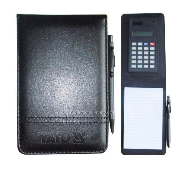 Notebook with Calculator, Calculator with notebook