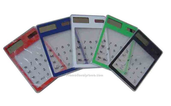 Touch screen solar calculator