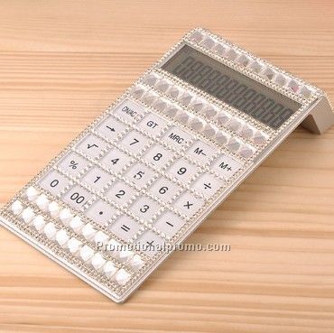 Cryatal digital calculator, gift counter