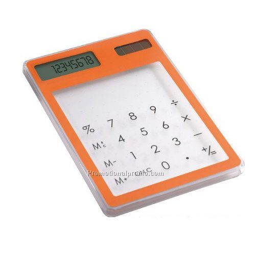 Transparent oem logo digital calculator