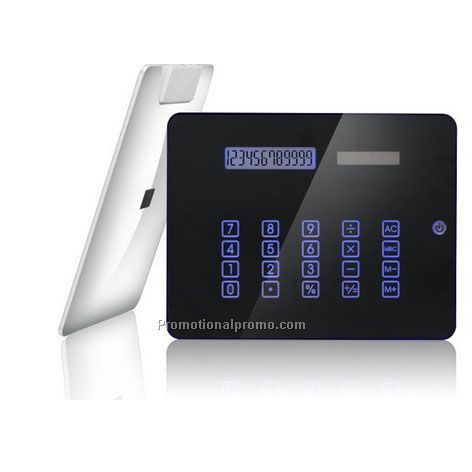 Digital calculator, mouse pad calculator