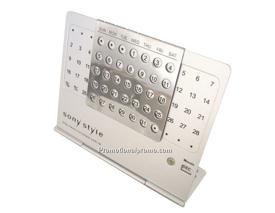 Metal Perpetual Calendar