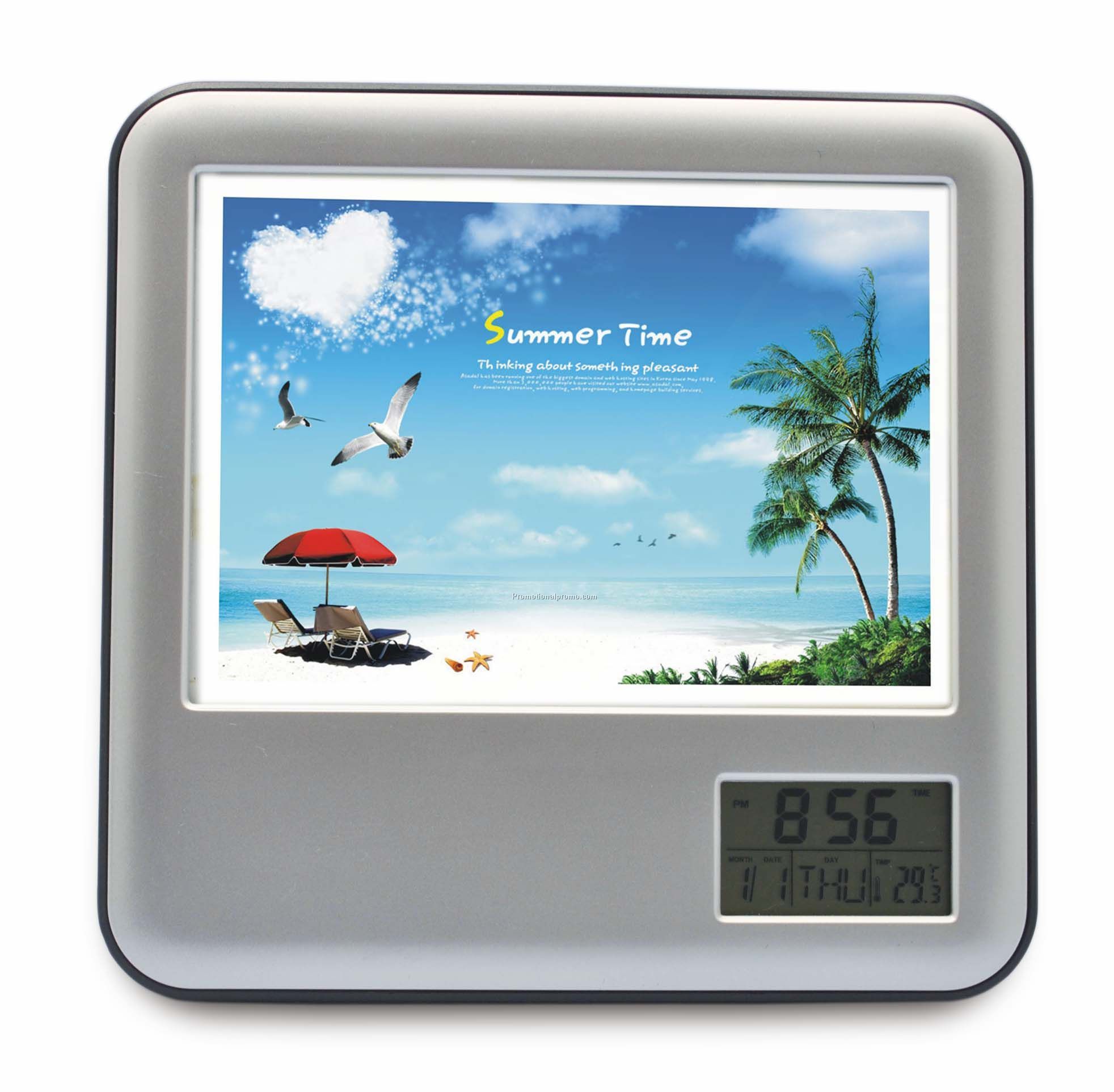 Pen holder with calendar