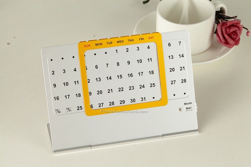 Printed Aluminium Calendar