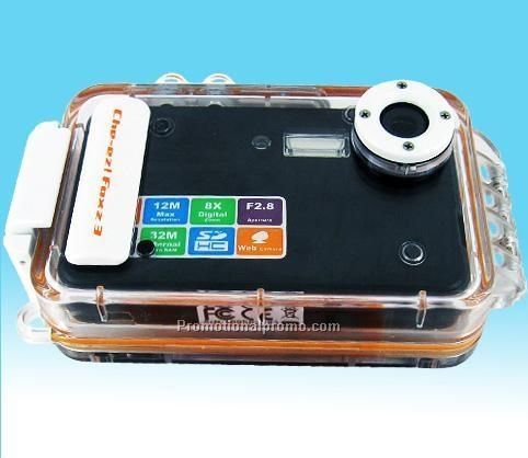 Digital Camera with waterproof case