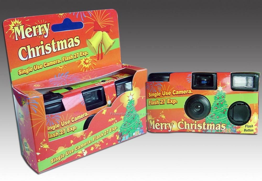 flash single use camera JRA-Merry Christmas