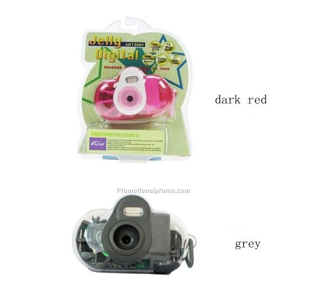 Digital camera built in flash