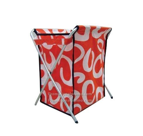 Foldable picnic basket, folding shopping basket, folding basket