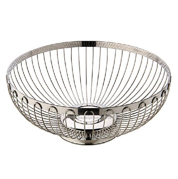 High Quality Metal Stainless steel Fruit Basket