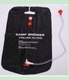 Camp shower pipe bag solar energy heated portable pvc shower bag for outdoor camping travelling beach