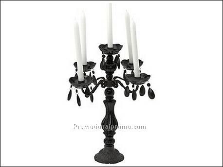 Candle holder Gypsy black, 5 arms