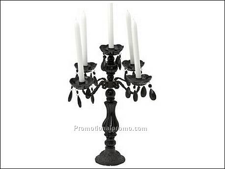 Candle holder Gypsy black, 5 arms