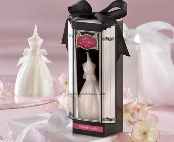 Wedding Dress Candle