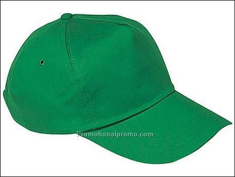 Cap, 5 panels met plastic sluiting