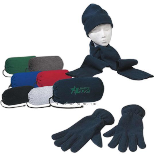Cap,glove and scraf