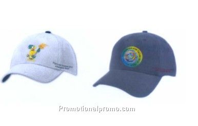 Emboridered 100% Cotton Cap