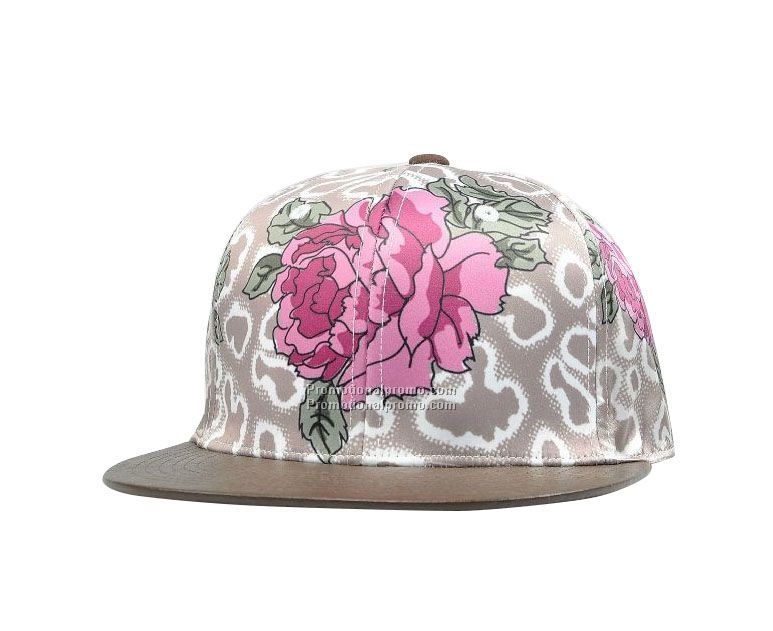 Floral snapback for girls